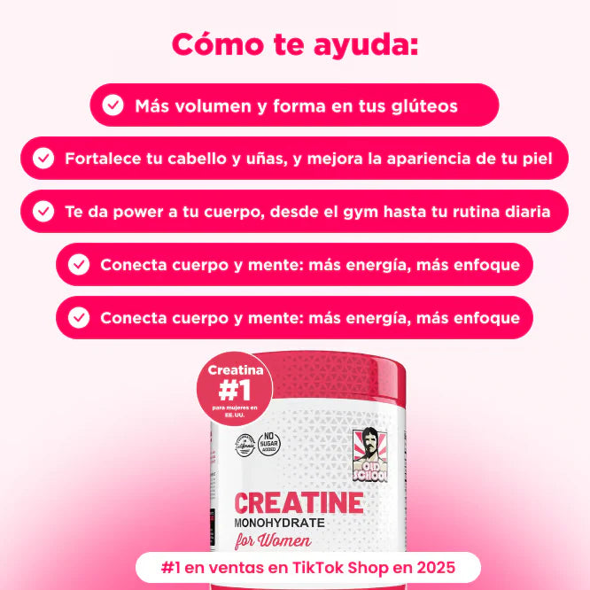 Creatina para mujeres