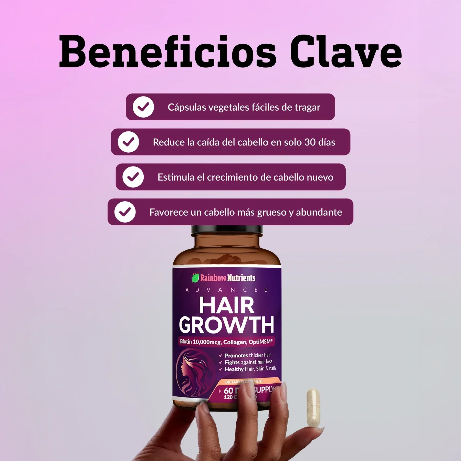 Hair Growth Cápsulas