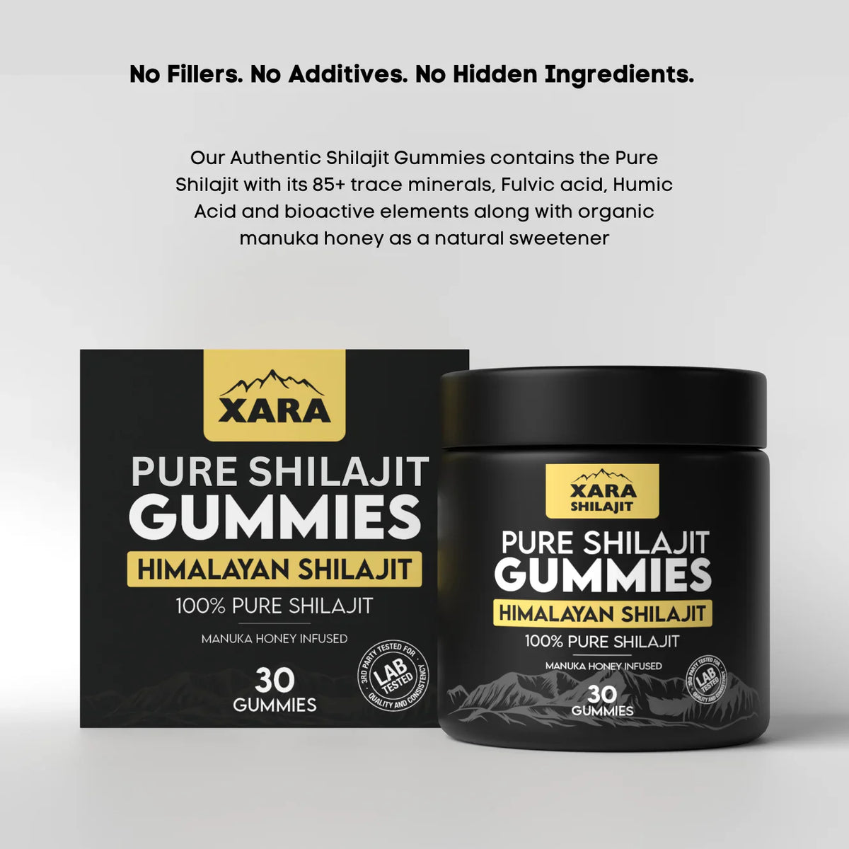 Gominolas de Shilajit Puro