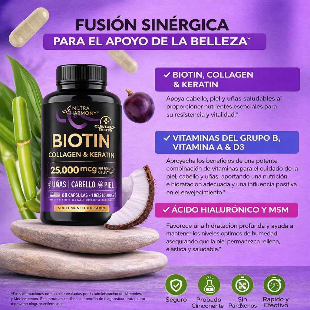 BIOTIN COLLAGEN & KERATIN