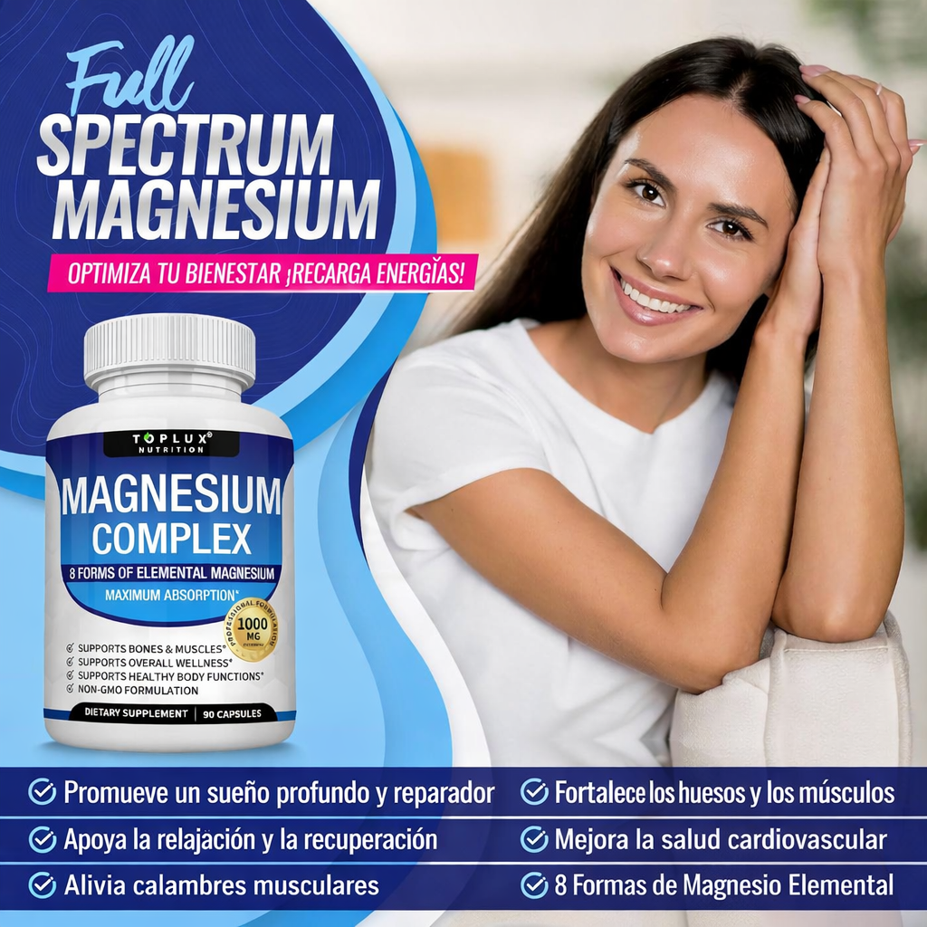 Complejo de Magnesio 8 en 1