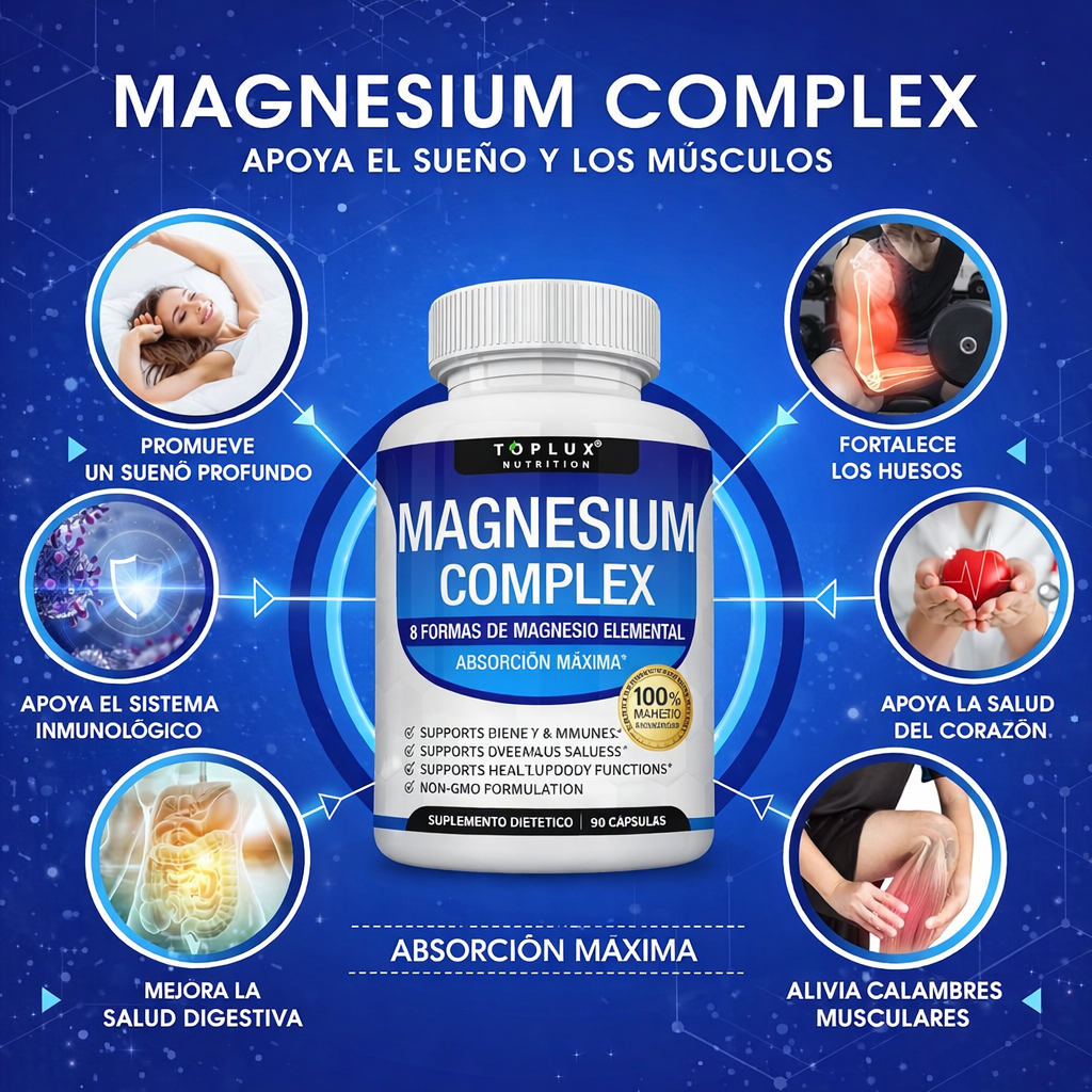 Complejo de Magnesio 8 en 1