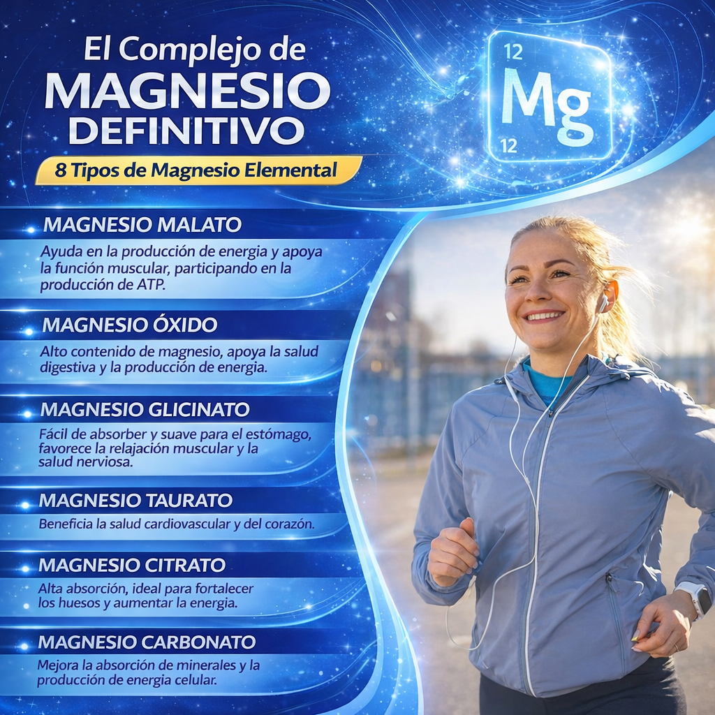 Complejo de Magnesio 8 en 1